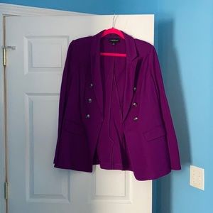Lane Bryant: Purple blazer